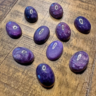 14x10mm Charoite Oval Cabochon