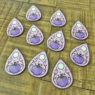 10pc Ouija Planchette Acrylic Pendants