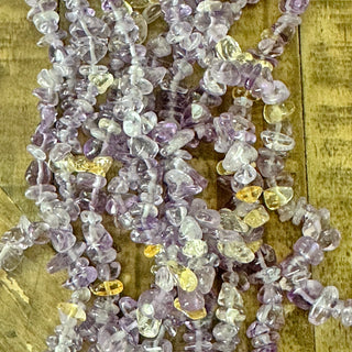 5-8mm Ametrine Chip Bead Strand