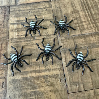 5pc Spider Charms