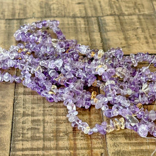 5-8mm Ametrine Chip Bead Strand