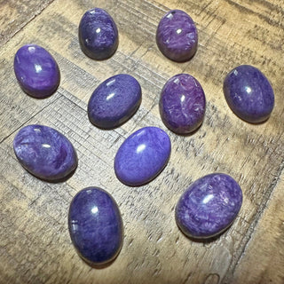 14x10mm Charoite Oval Cabochon