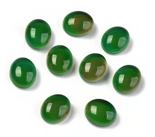 10pc Color Changing Glass Cabochons