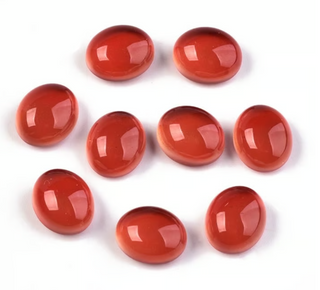 10pc Color Changing Glass Cabochons