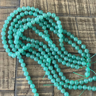 Green Aventurine Bead Strands - 4mm 6mm 8mm