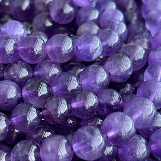 Amethyst Bead Strands - 4mm - 8mm