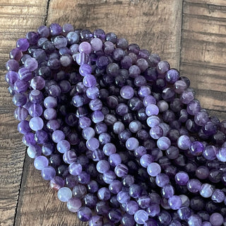 Amethyst Bead Strands - 6mm - 12mm