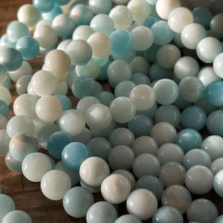 8mm Blue Amazonite Bead Strands