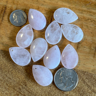 Gemstone Teardrop Pendants - Various Gemstones