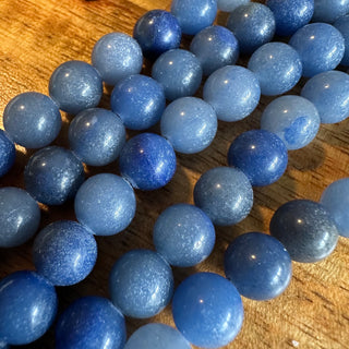 8mm Blue Aventurine Bead Strand