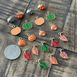 20pc Fall Autumn Charm Set