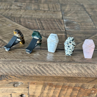 Crystal Gemstone Car Vent Clips - Various Gemstones