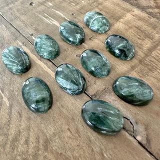 18x13mm Seraphinite Oval Cabochon